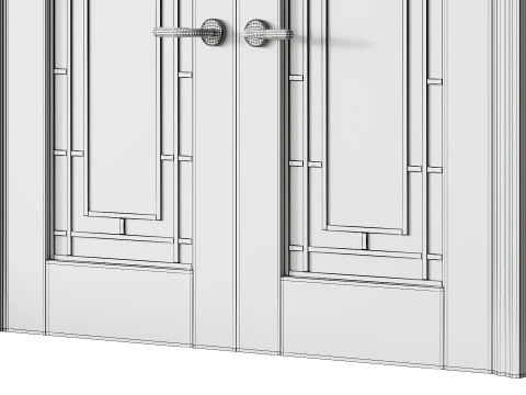 Double Door 3D Model