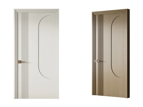 Porta a filo moderna ed elegante 20 Modello 3D