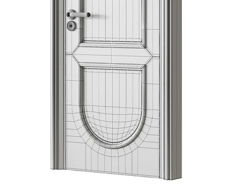 Porta d'ingresso 13 Modello 3D