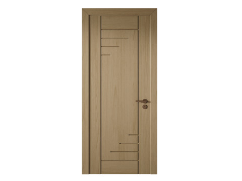 GK 645 Interior Door 3D 模型