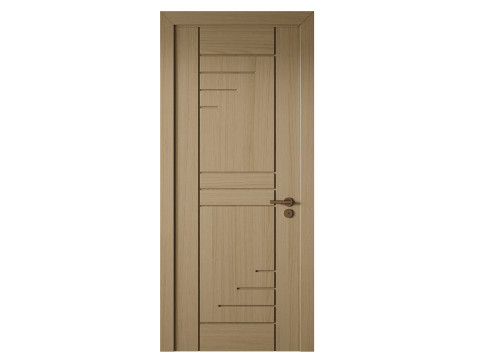 GK 645 Interior Door 3D 模型