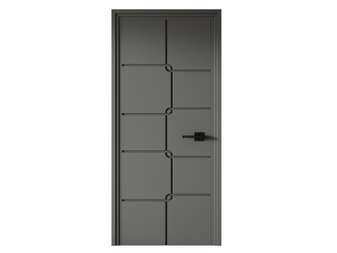 GK 663 Interior Door 23 3D 模型
