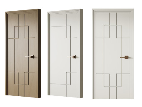 GK 686 Interior Door 22 Modelo 3D