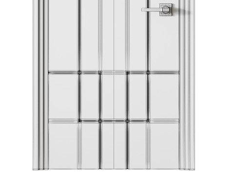 GK 686 Interior Door 22 3D Model