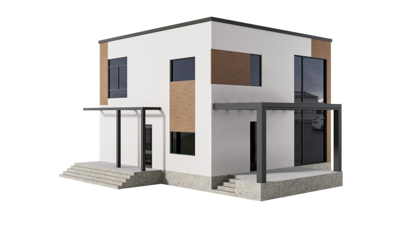 Home Design 11 For Exterior 3D 模型 .c4d .max .obj .3ds .fbx .stl .blend 