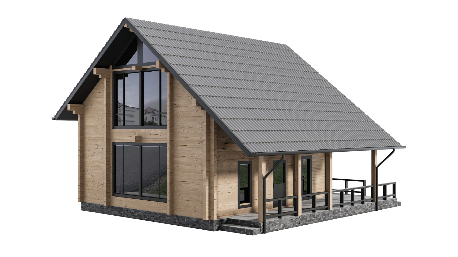 Home Design 12 For Exterior 3D Model .c4d .max .obj .3ds .fbx .stl .blend 