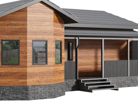 Home Design 13 For Exterior 3D Модель