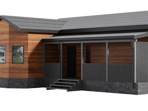 Home Design 13 For Exterior 3D Модель