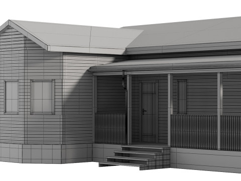 Home Design 13 For Exterior 3D Модель