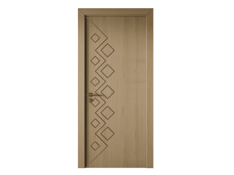 GK 687 Interior Door 3D 模型