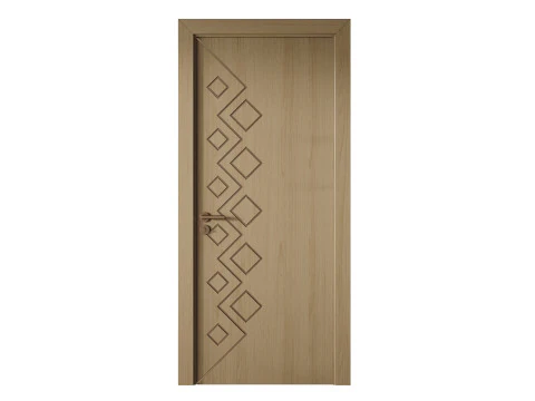 GK 687 Interior Door 3D Model