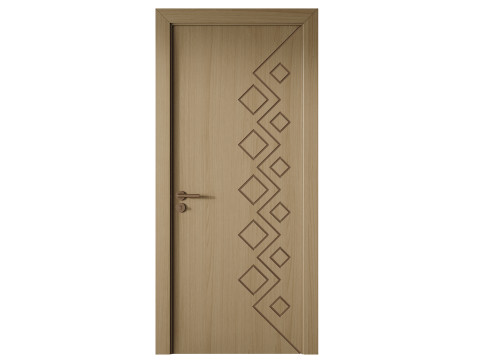 GK 687 Interior Door 3D 模型