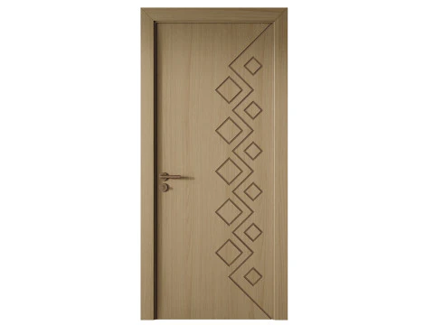 GK 687 Interior Door 3D Model