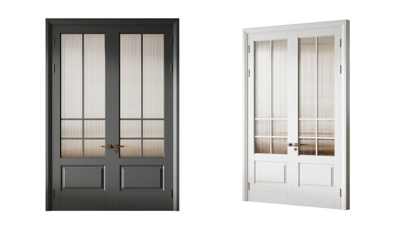 Interior door 8 3D 模型 .c4d .max .obj .3ds .fbx .stl .blend 
