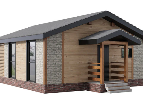 Home Design 14 For Exterior 3D Model