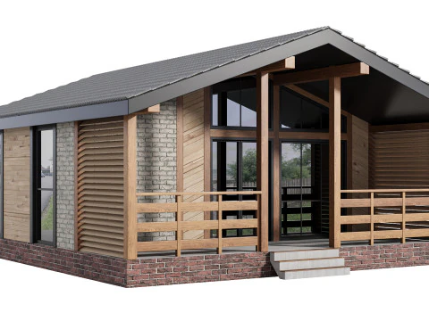 Home Design 14 For Exterior 3D Model