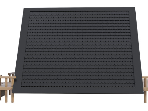 Desain Rumah 18 Untuk Eksterior Model 3D