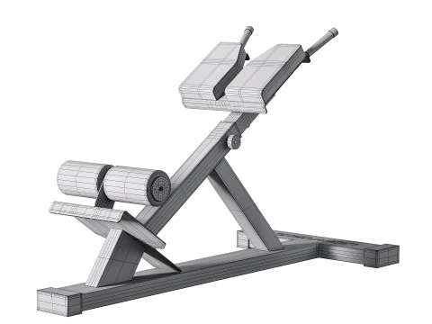 Iperestensione Club Line Lacertosus Modello 3D
