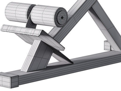 Hyperextension Club Line Lacertosus 3D Model