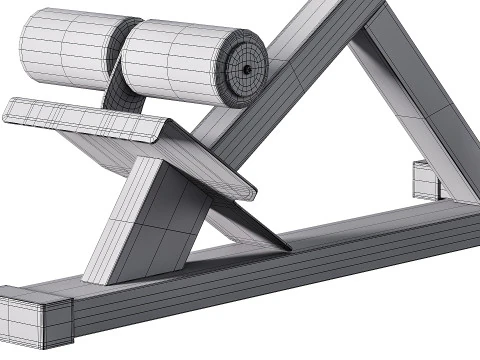 Iperestensione Club Line Lacertosus Modello 3D