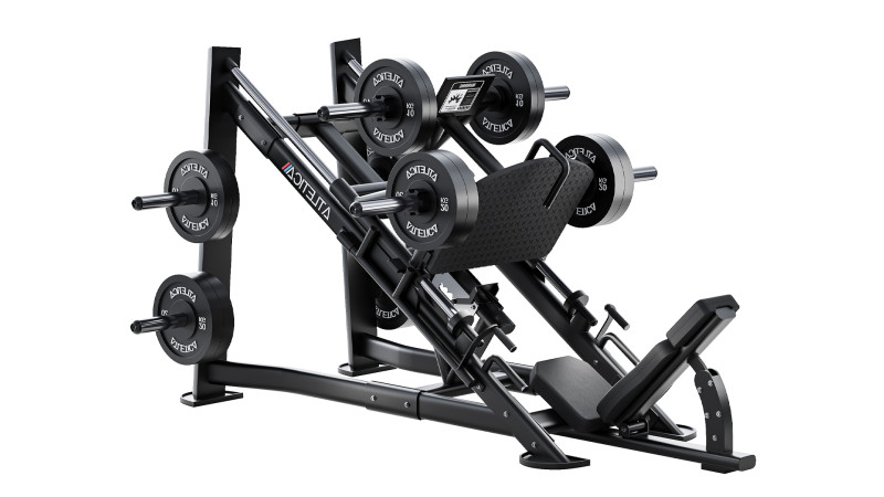 HyperLeg Beinpresse Fitnessstudio-Qualitt 3D Model .c4d .max .obj .3ds .fbx .stl .blend