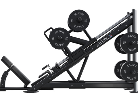 HyperLeg Beinpresse Fitnessstudio-Qualitt 3D Model