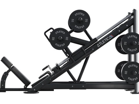 HyperLeg Beinpresse Fitnessstudio-Qualitt 3D Model