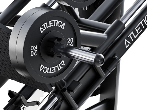 HyperLeg Beinpresse Fitnessstudio-Qualitt 3D Model