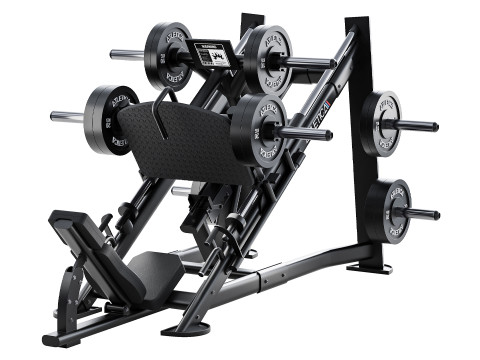 HyperLeg Beinpresse Fitnessstudio-Qualitt 3D Model