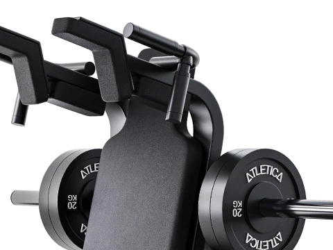 HyperLever V-Squat Kniebeugemaschine 3D Model