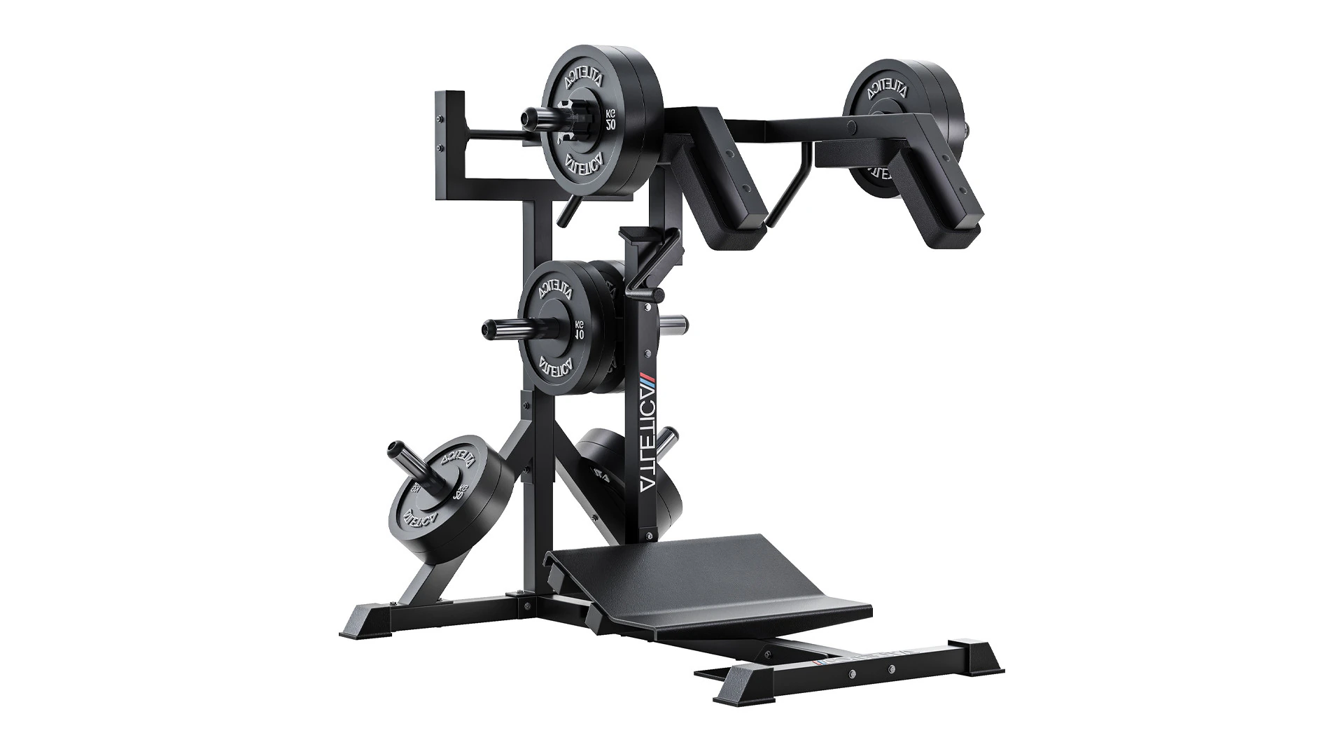 HyperSquat Kniebeuge- und Wadenmaschine 3D Model .c4d .max .obj .3ds .fbx .stl .blend 