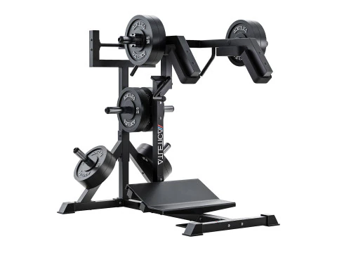 HyperSquat Kniebeuge- und Wadenmaschine Modello 3D