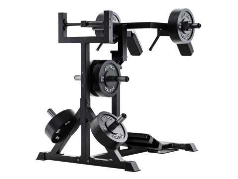 HyperSquat Kniebeuge- und Wadenmaschine 3D 模型