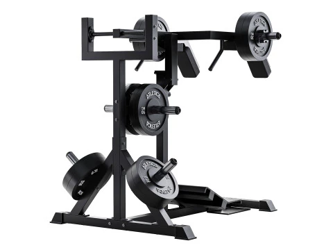 HyperSquat Kniebeuge- und Wadenmaschine 3D Model