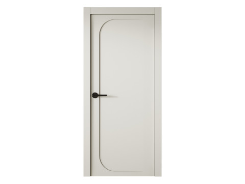 Interior Door 14 2 Model 3D
