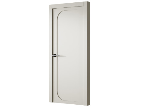 Interior Door 14 2 Model 3D