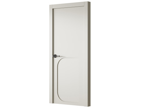 Interior Door 14 2 Model 3D