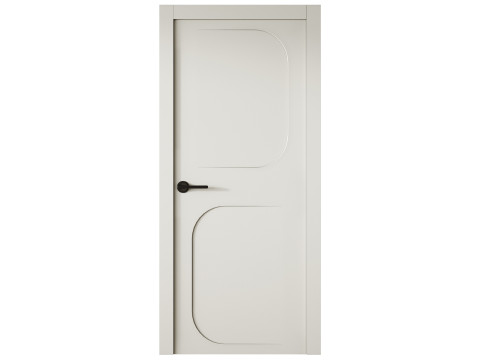 Interior Door 14 2 Model 3D