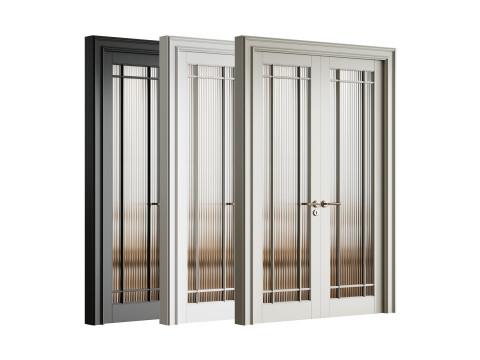 Interior Door 18 Modello 3D