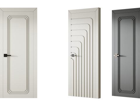 Interior Door 18 Model 32pv Modello 3D