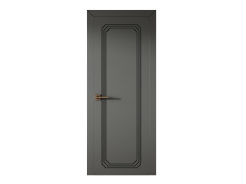 Interior Door 18 Model 32pv 3D Modell
