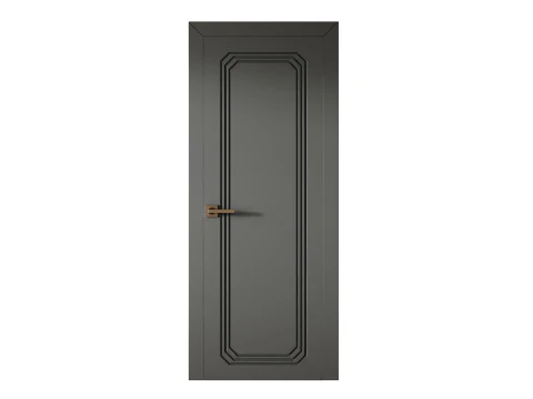 Interior Door 18 Model 32pv 3D Model