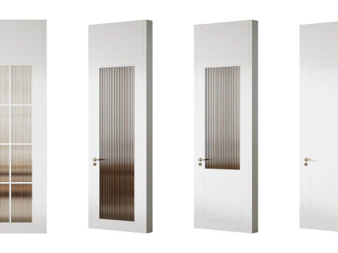 내부 문 19 3D 모델