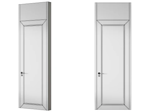 내부 문 19 3D 모델