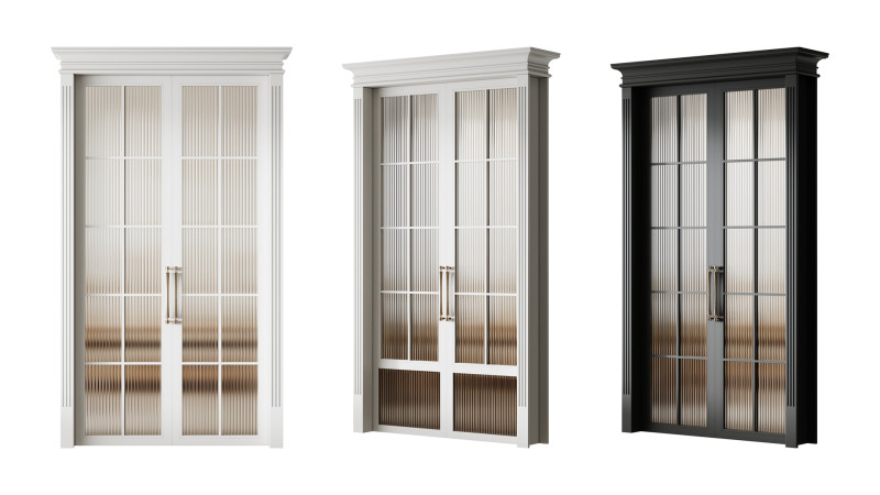 Interior Door 20 3Dモデル .c4d .max .obj .3ds .fbx .stl .blend