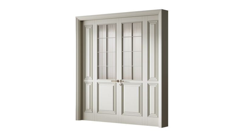 Interior Door 23 Model 3D .c4d .max .obj .3ds .fbx .stl .blend