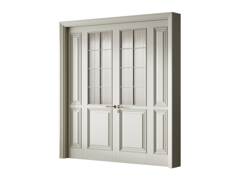 Interior Door 23 Model 3D