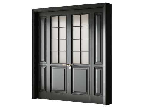 Interior Door 23 Model 3D