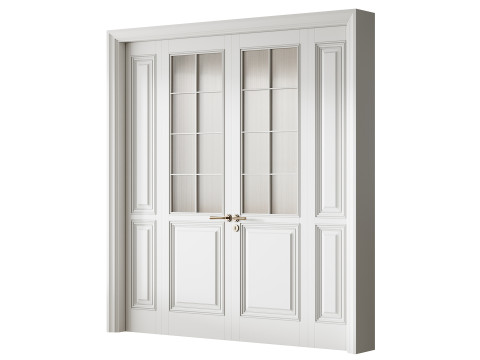 Interior Door 23 Model 3D