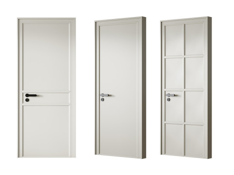 Interior Door 25 3D Modell